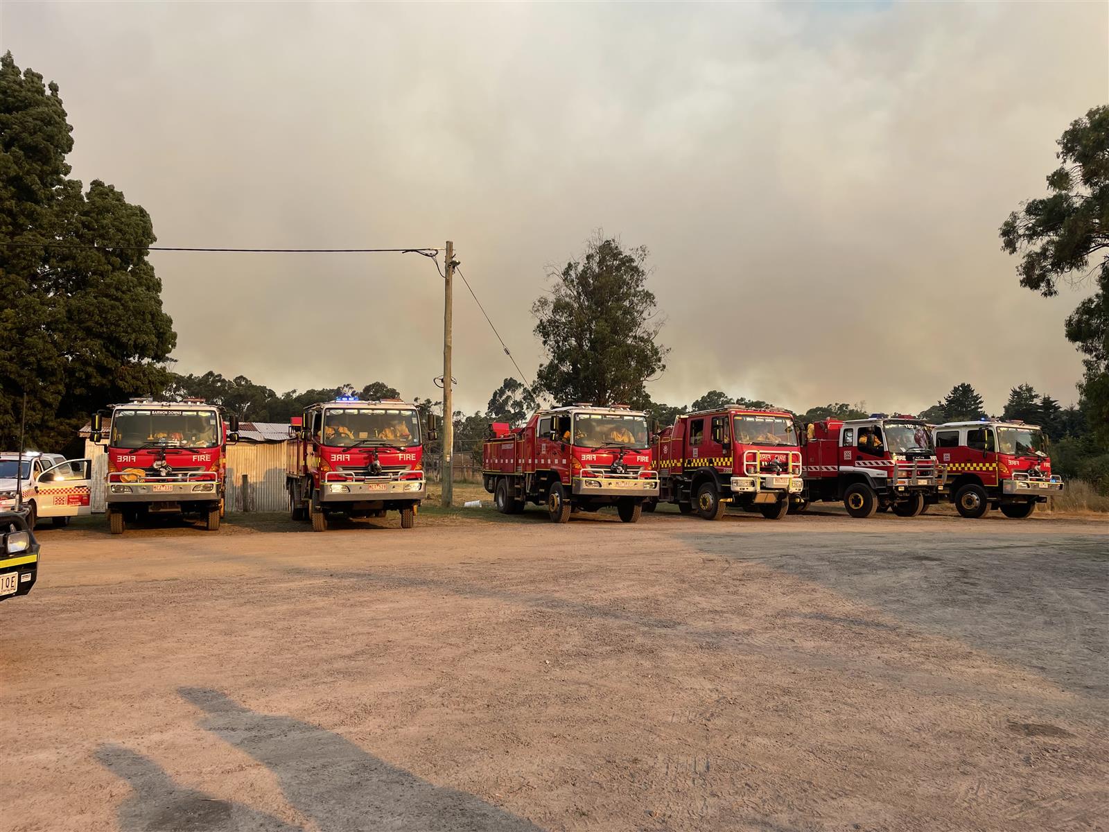 Gellibrand staging area